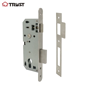 TRUST 8540-DB -SS-NH 40mm backset narrow mortise lock body mortise door locks for wooden or steel door Euro Standard lock body